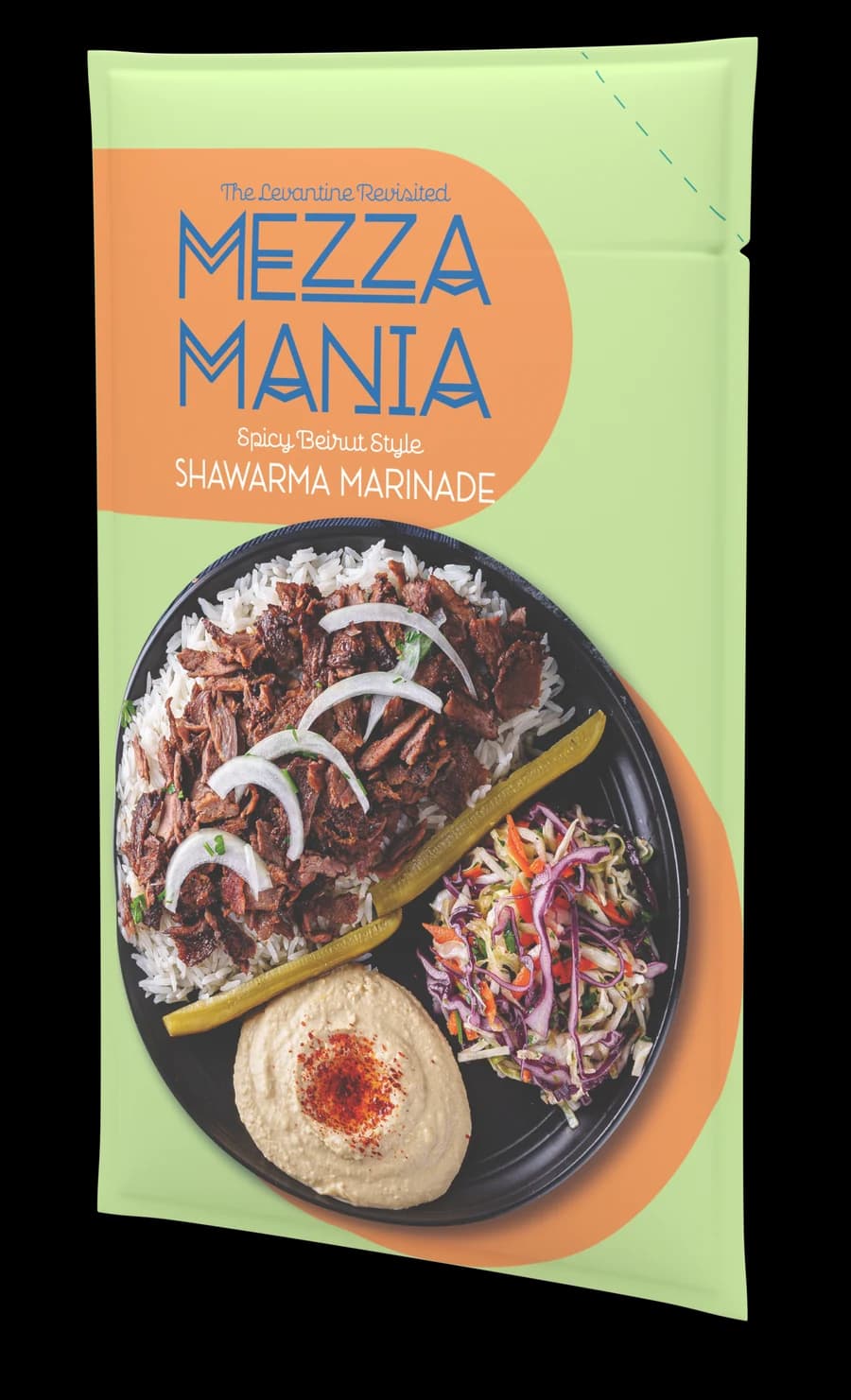 Mezza Mania Spicy Beirut Style Shawarma Marinade pouch